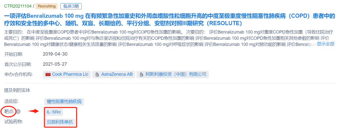 在美国获批已上市的慢阻肺新靶点药物Ⅲ期临床研究@深圳市人民医院及全国42家医院